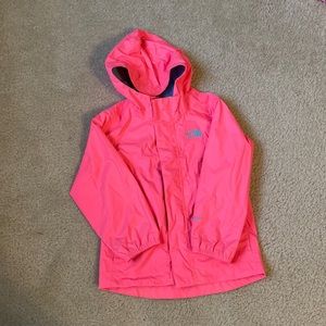 The North Face rain jacket